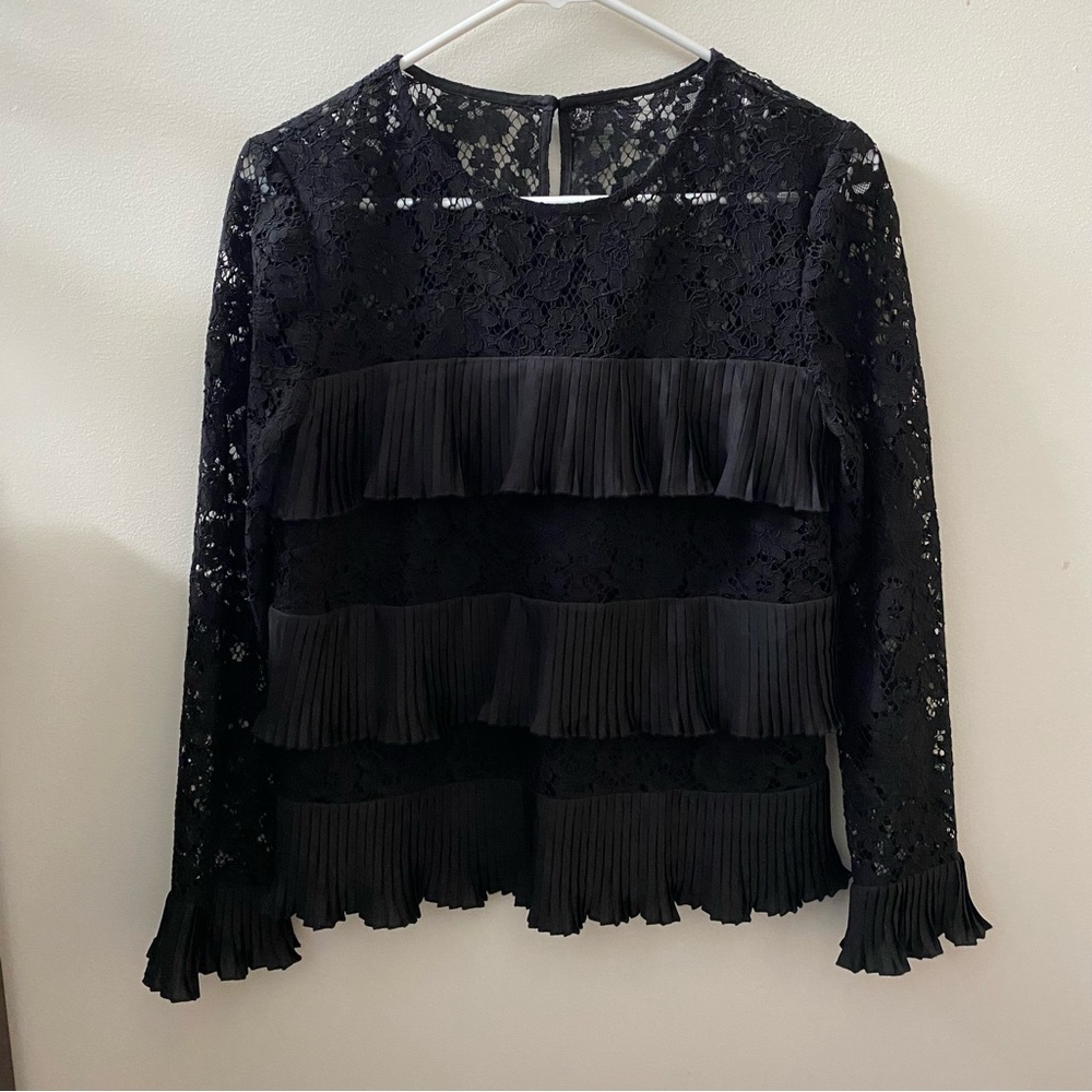 J Crew lace blouse NWT sz2